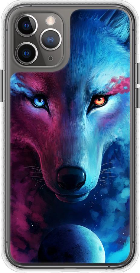 Чехол на iPhone 11 Pro Арт-волк (3999pc-1788-42517)