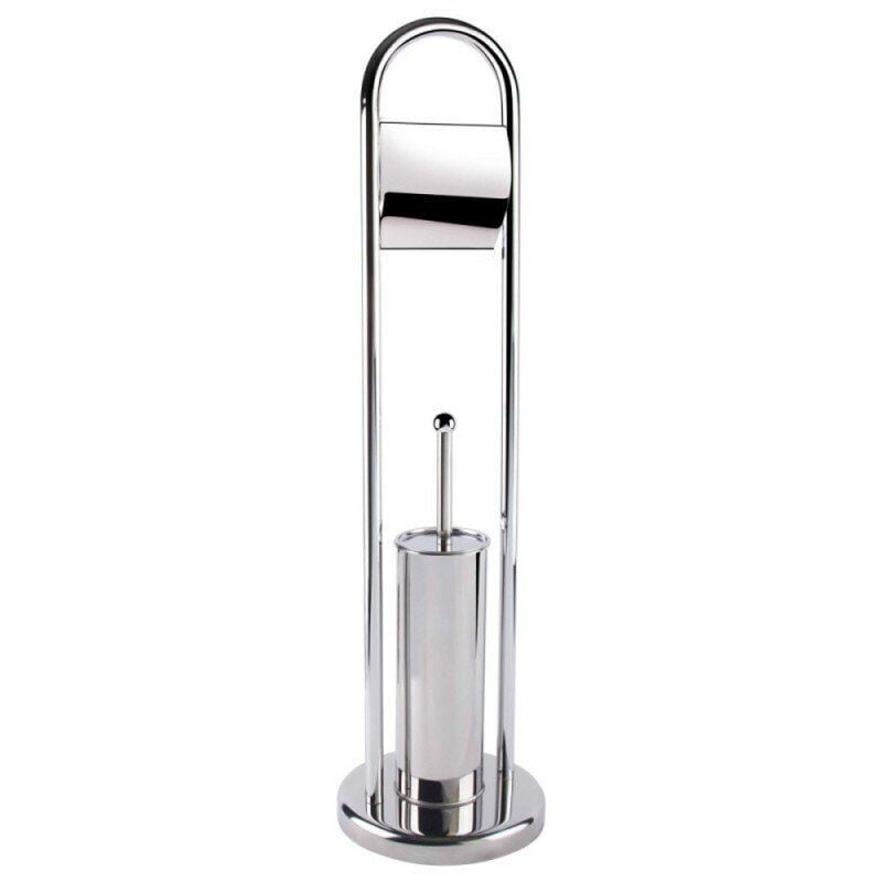 Ершик для унитаза Lidz 121 LIDZCRM1210506 с подставкой Хром (74832)