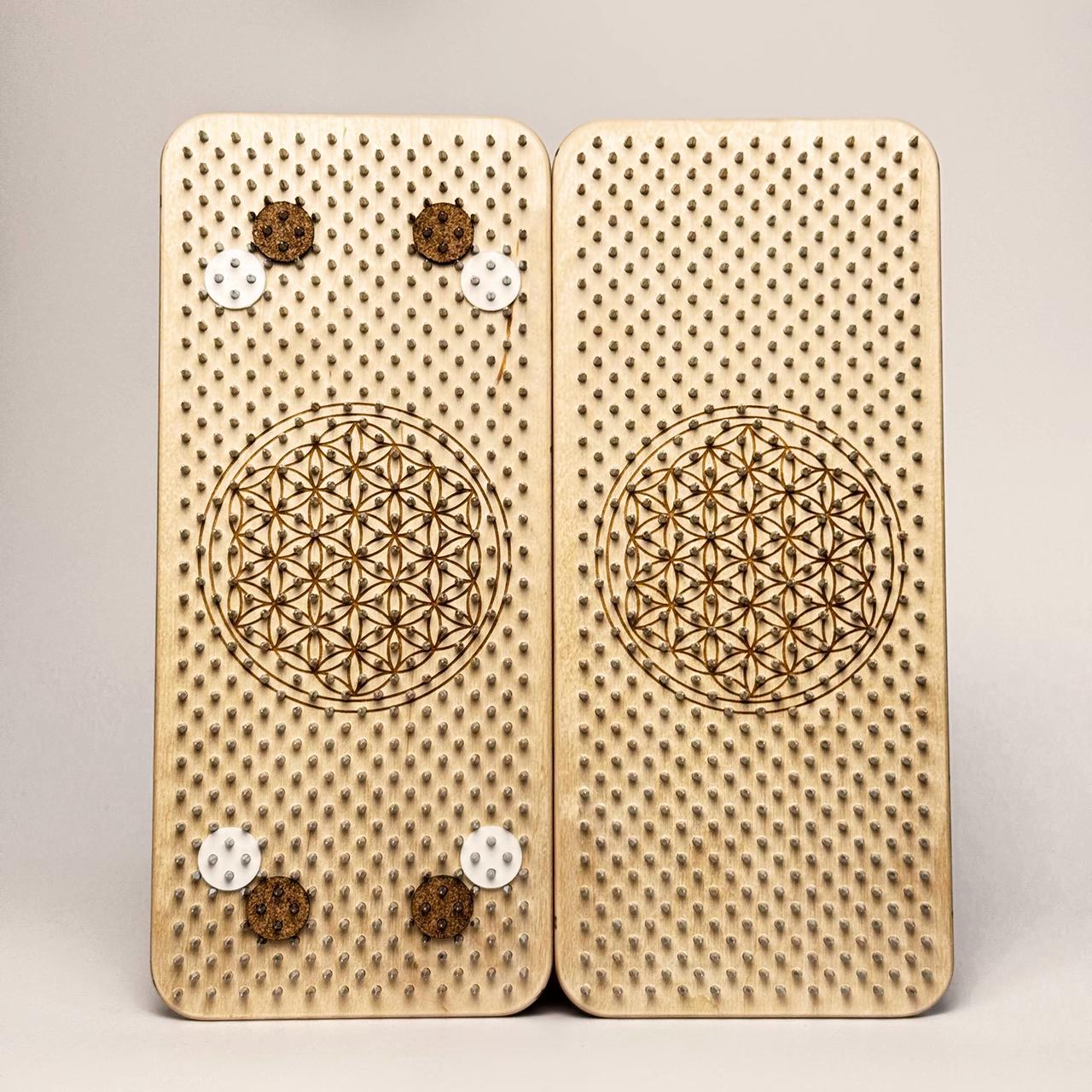 Дошка Садху для йоги Aurora Мінімалізм Ромб Квітка Життя 320x140 мм (ДС Мінімалізм Ромб КЖ 320_140_8) - фото 5 Дошка Садху для йоги Aurora Мінімалізм Ромб Квітка Життя 320x140 мм (ДС Мінімалізм Ромб КЖ 320_140_8) - фото 5