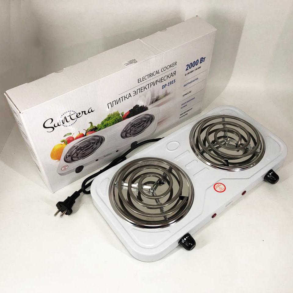 Плита електрична Suntera Білий (DP-1915) - фото 6 Плита електрична Suntera Білий (DP-1915) - фото 6