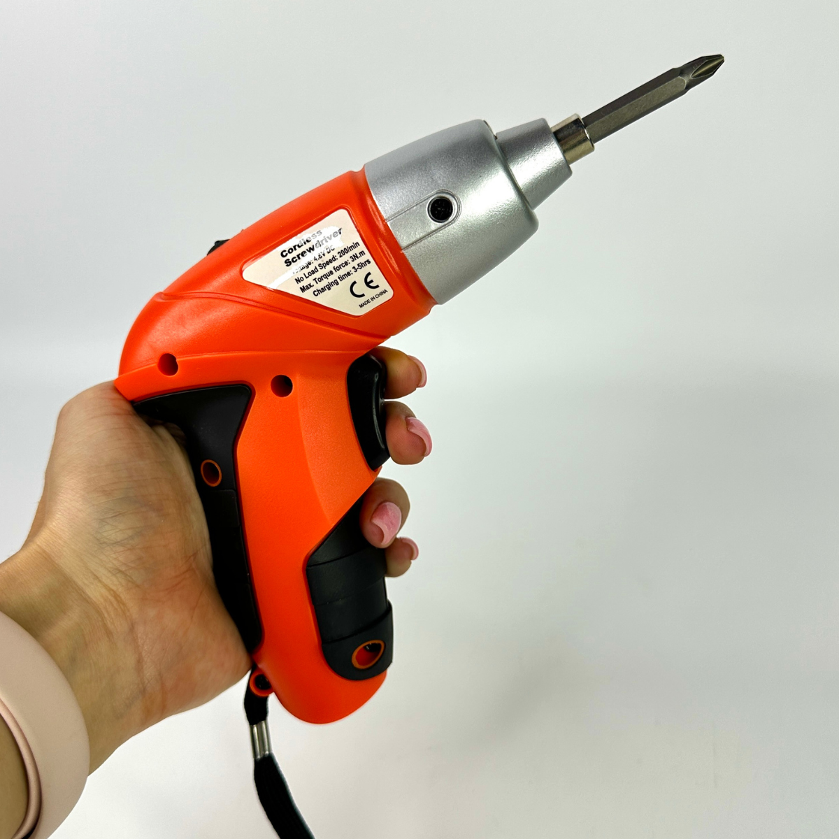 Электроотвертка аккумуляторная с 2 битами и реверсом Оранжевый (TUO-2) - фото 7 Электроотвертка аккумуляторная с 2 битами и реверсом Оранжевый (TUO-2) - фото 7