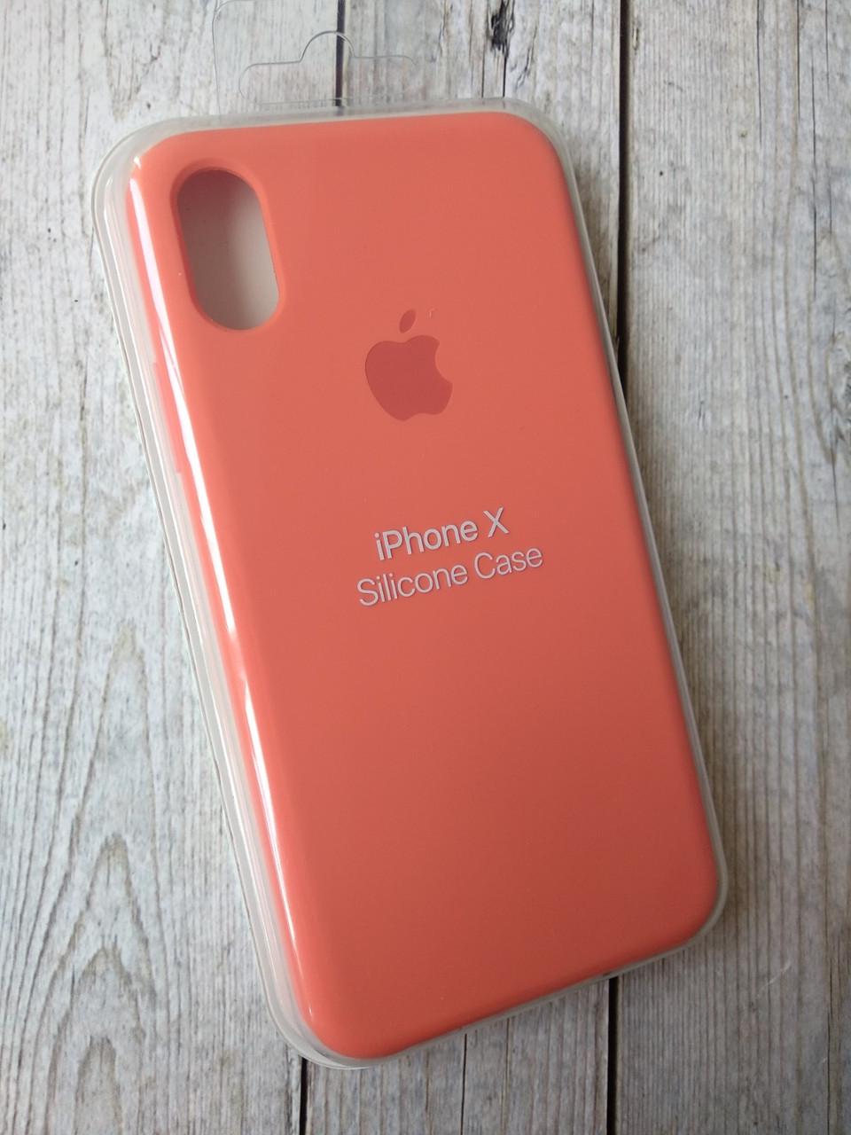 Чохол для телефону iPhone 5 /5s/SE Silicone Case №39 orange