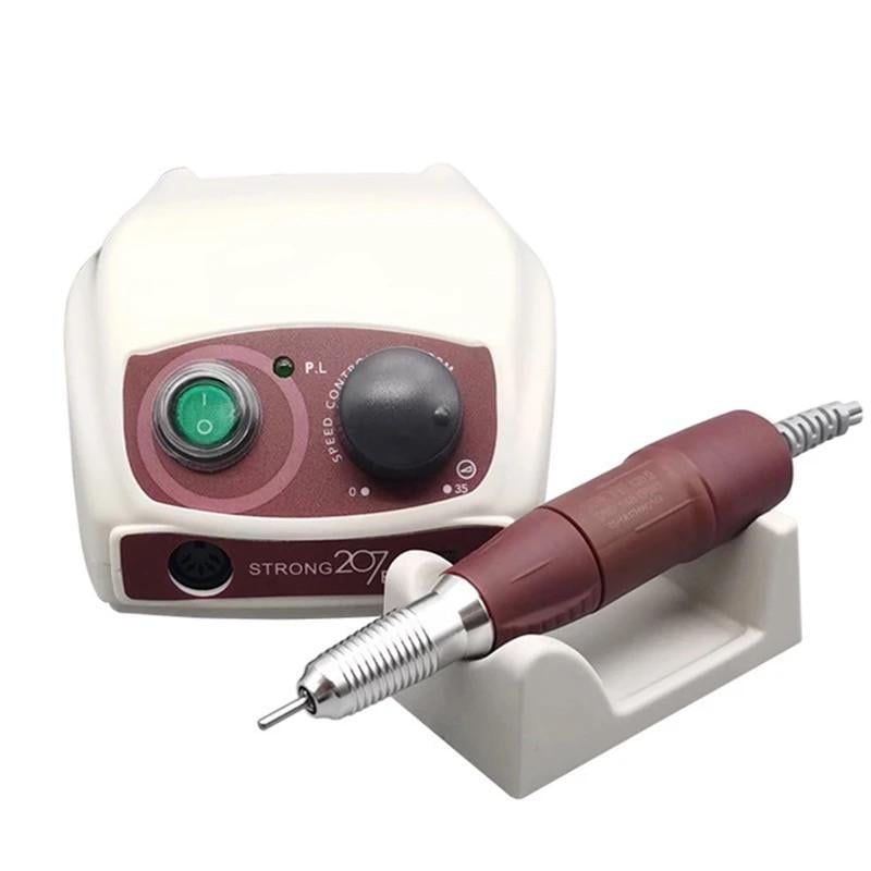 Фрезер 207B для манікюру та педикюру з ручкою 120II 65 Вт 35000 об/хв