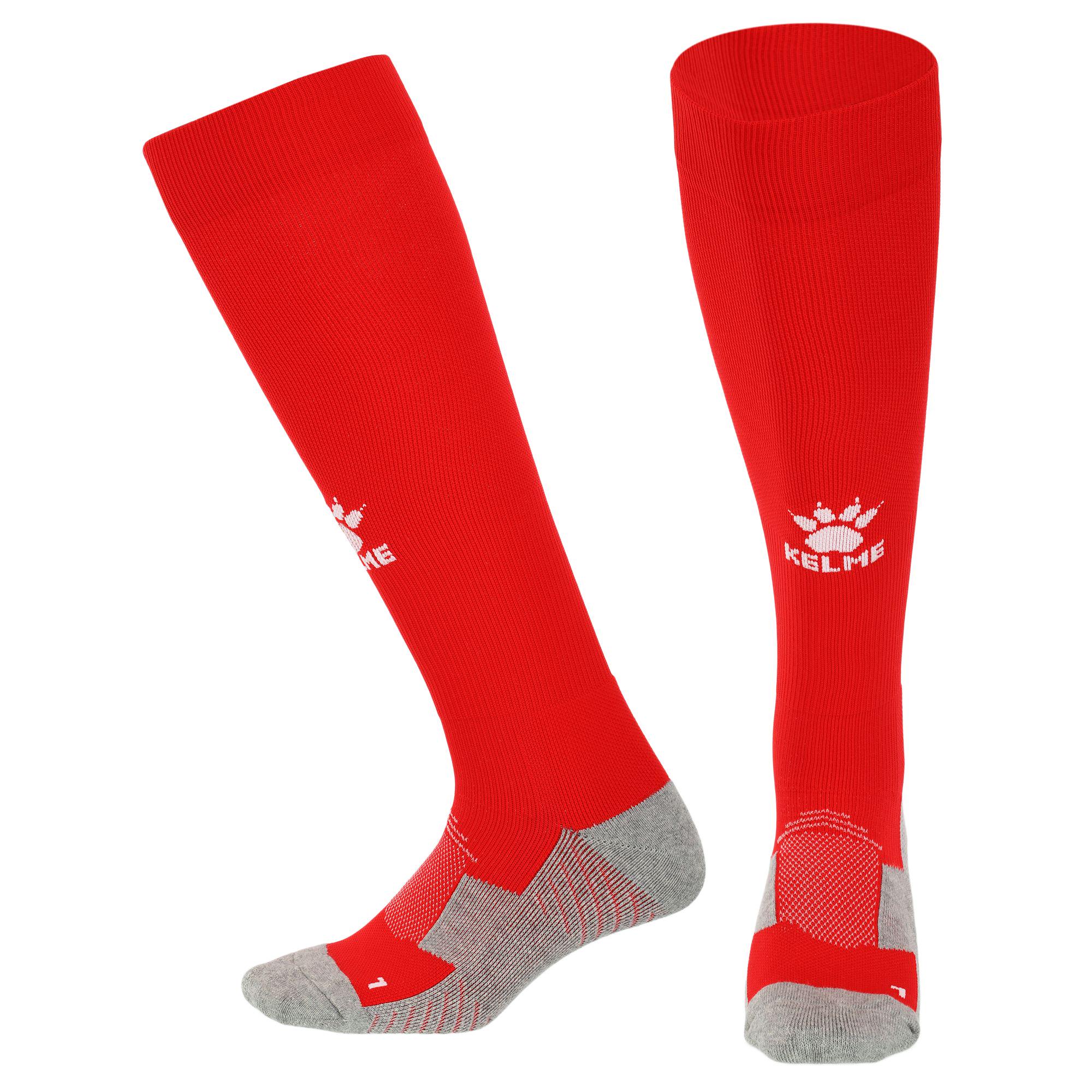 Гетры футбольные KELME LIGA K15Z908-9610 L Красно-белый