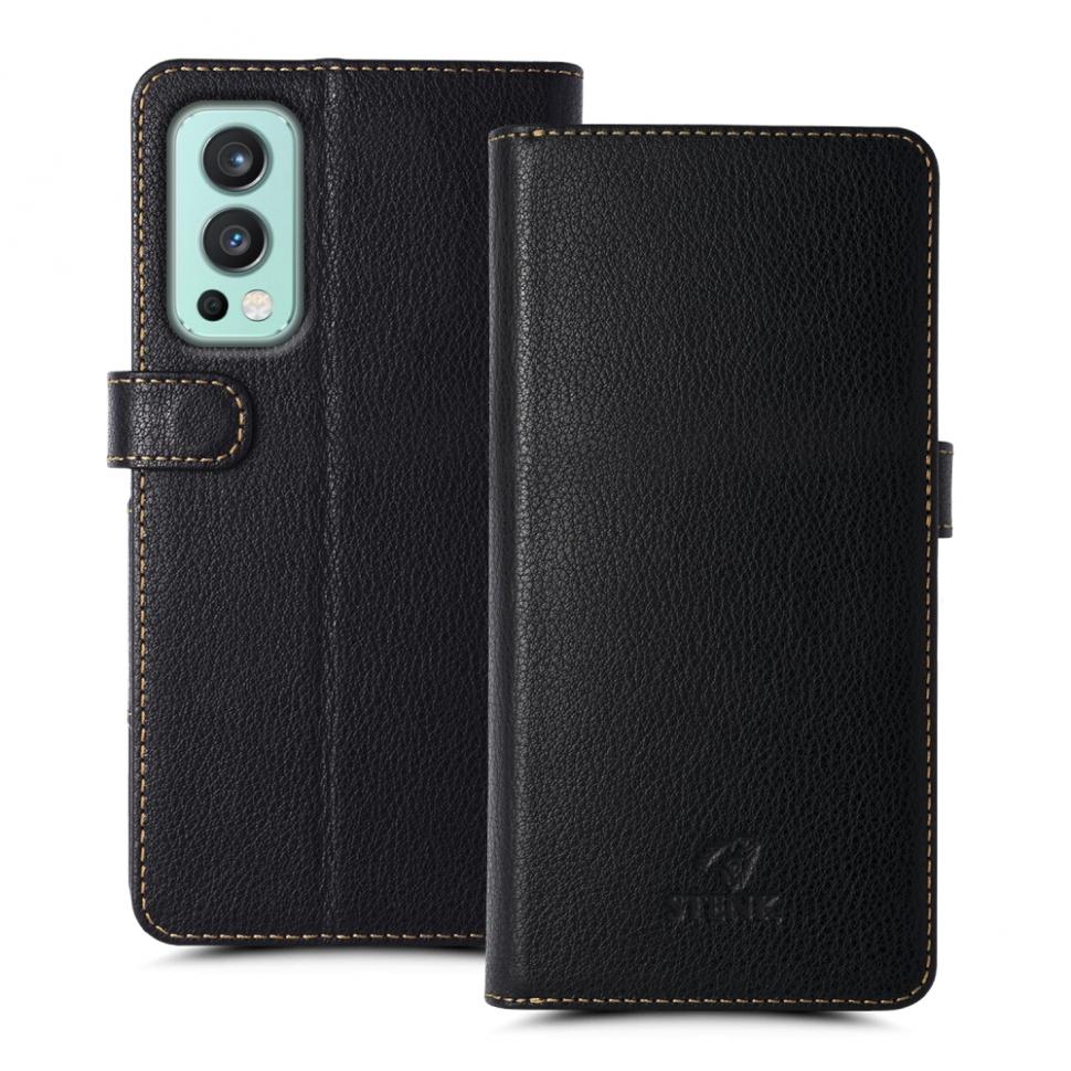Чехол книжка Stenk Wallet для OnePlus Nord 2 5G Черный (69999)