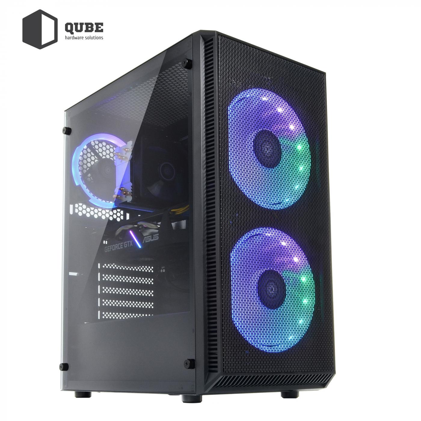 Системный блок QUBE Игровой QB i9 10900F GT 1030 2GB 1611 - фото 2