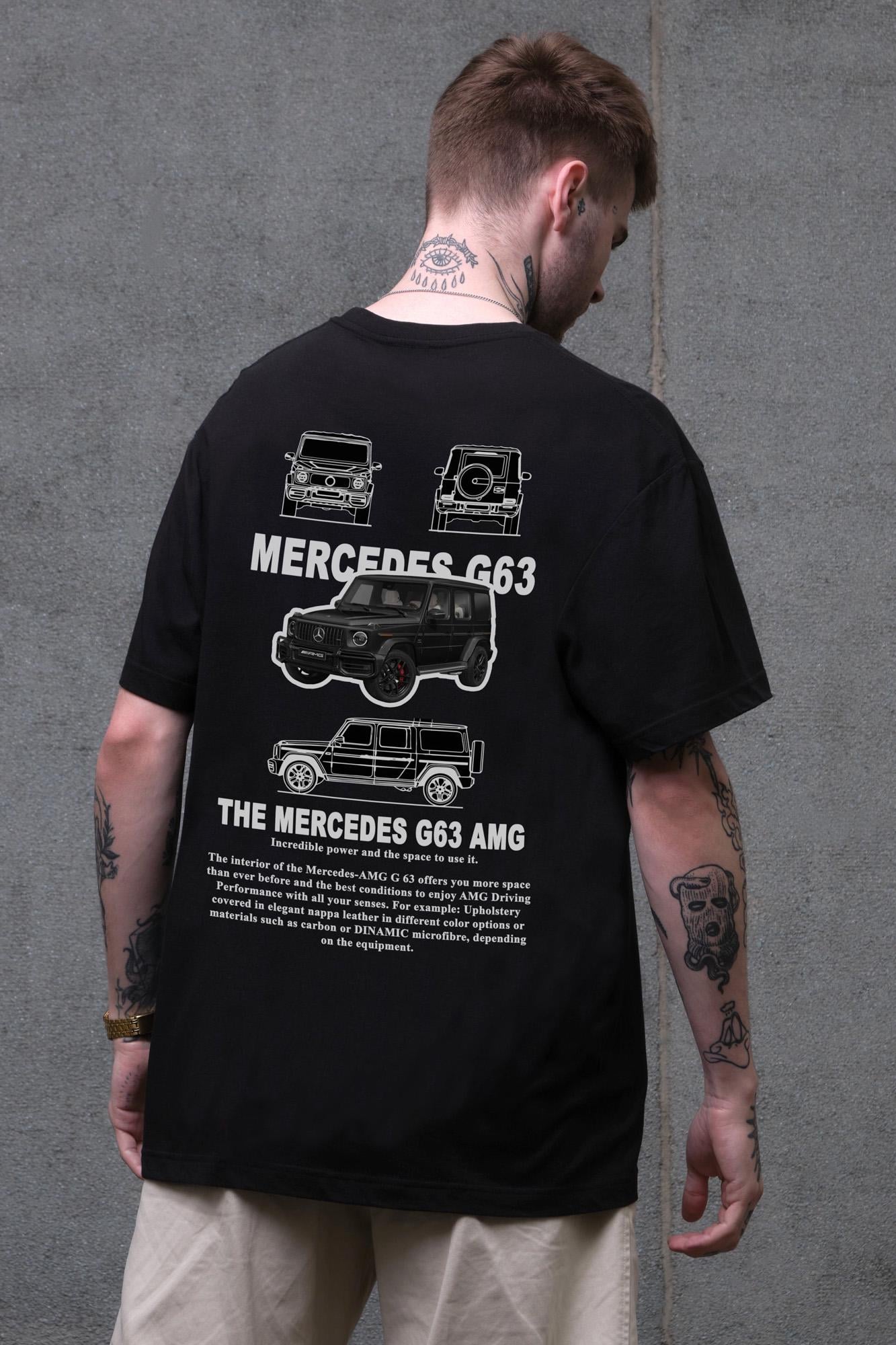 Футболка оверсайз Without С Принтом G63 2XL/3XL Black (2XL/3XL8056241 8056242)