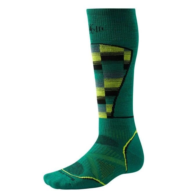 Шкарпетки Smartwool Men's PhD Ski Medium XL Pattern Alpine Green (31026)