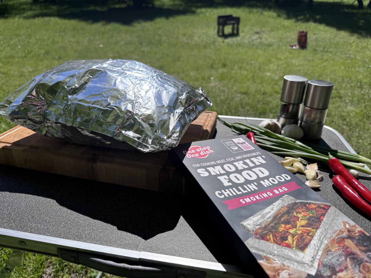 Пакет для копчення і запікання OneStepOneDish! LIMITED на щепі черешні (28803768) - фото 4 Пакет для копчення і запікання OneStepOneDish! LIMITED на щепі черешні (28803768) - фото 4