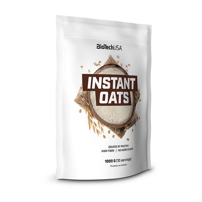 Овсянка быстрого приготовления BioTech Instant Oats 1 кг Фундук