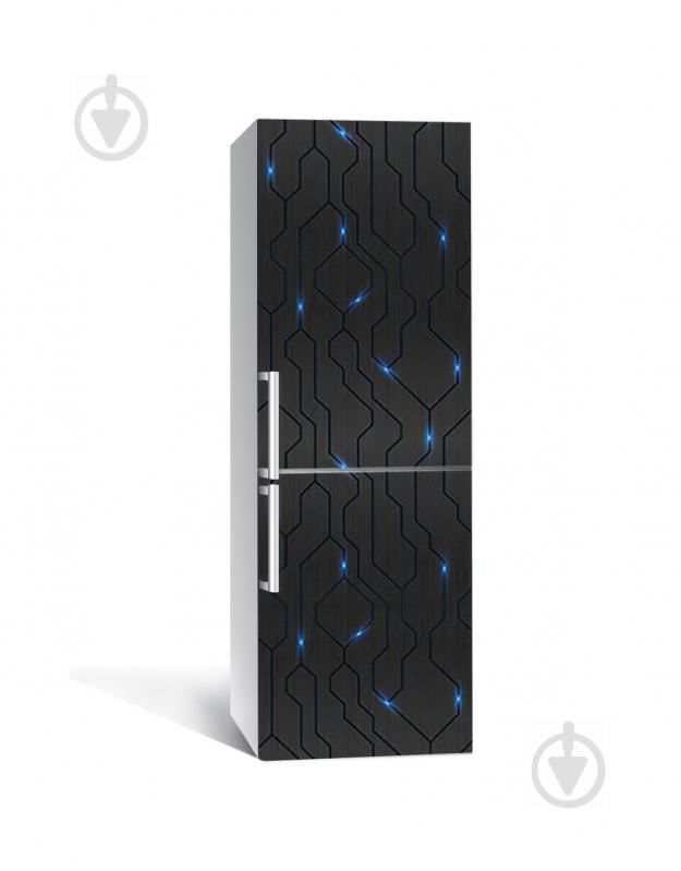 Наклейка на холодильник Zatarga «Всемирная паутина» 650х2000 мм виниловая 3Д наклейка декор на кухню