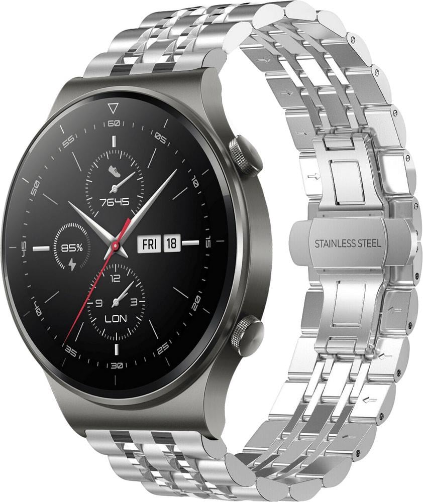 Браслет металлический Spinye для Huawei Watch GT 2 Pro Silver (28949-59)