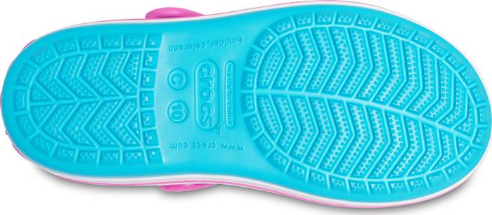 Сандалі дитячі Crocs Crocband Sandal р. 8/25 15,5 см Digital Aqua (12856) - фото 4