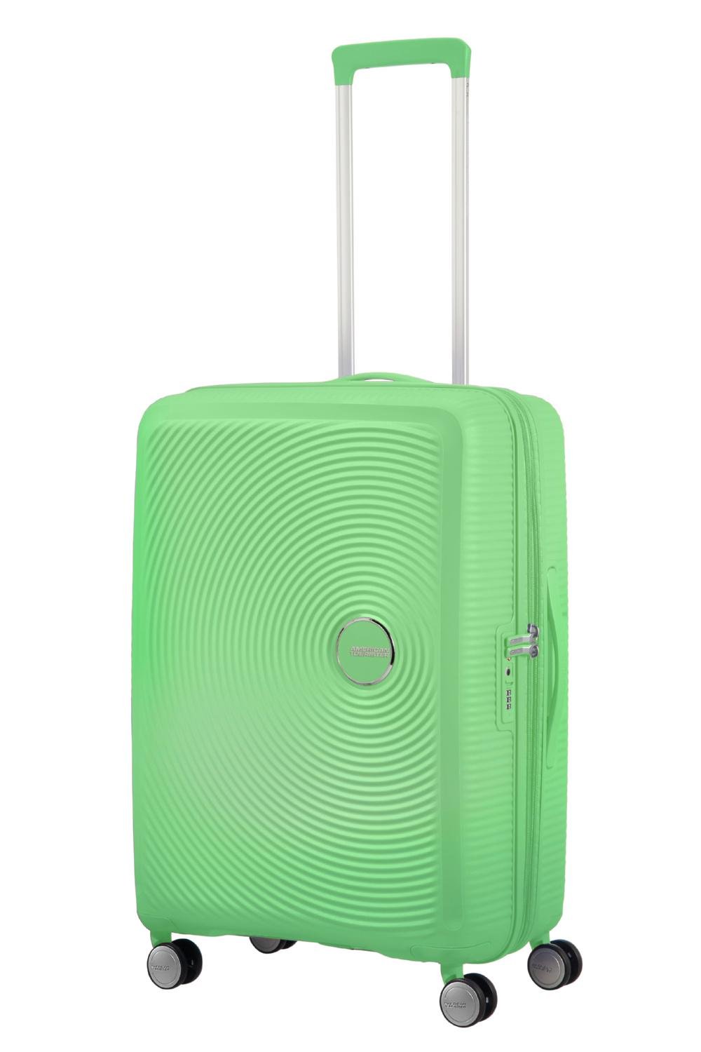 Чемодан с расширением American Tourister Soundbox 67x46,5x29/32 см Зеленый (32G-44002) - фото 9