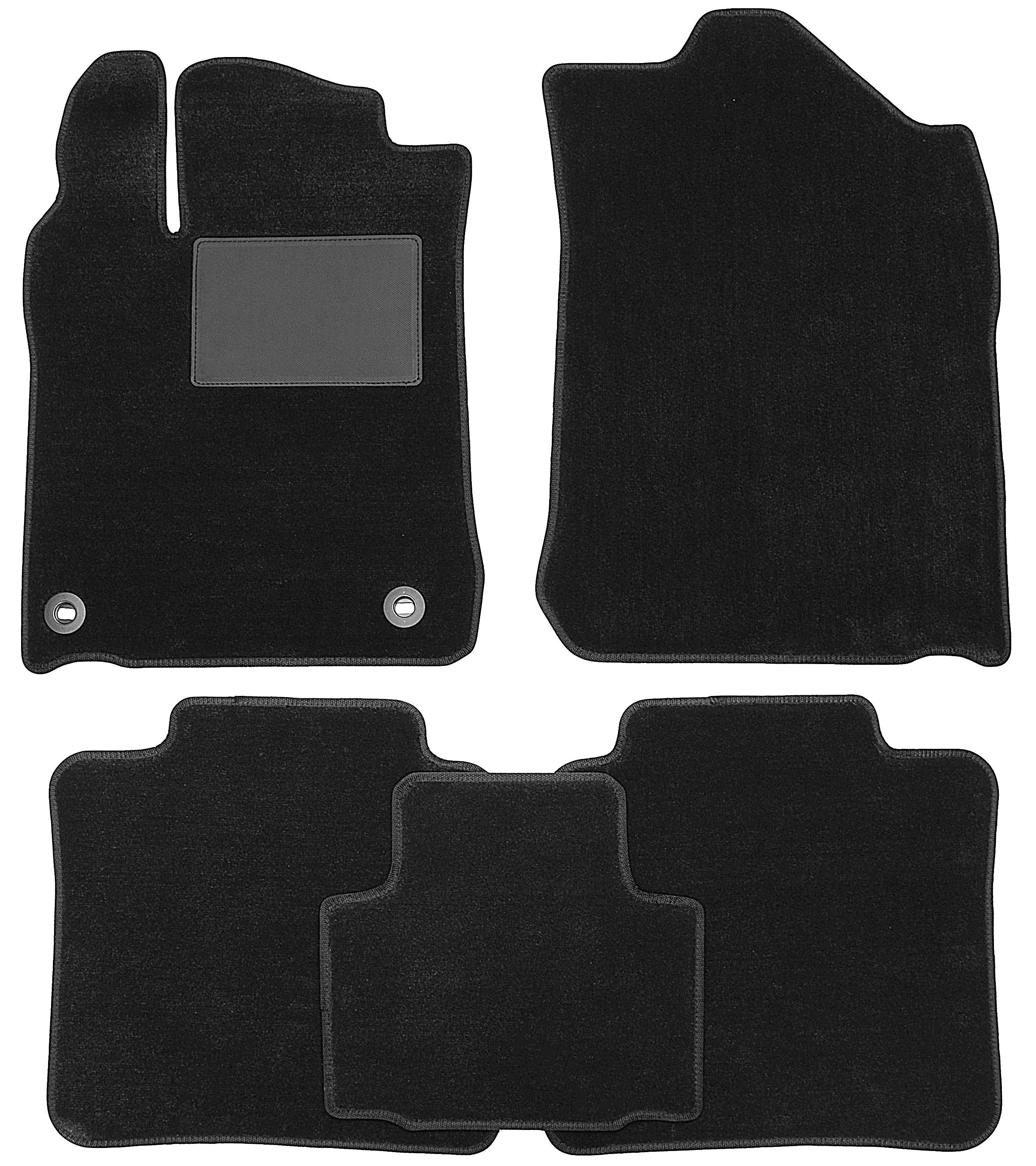 Коврики в салон Optimal для Toyota Avalon '13- текстильные Черный