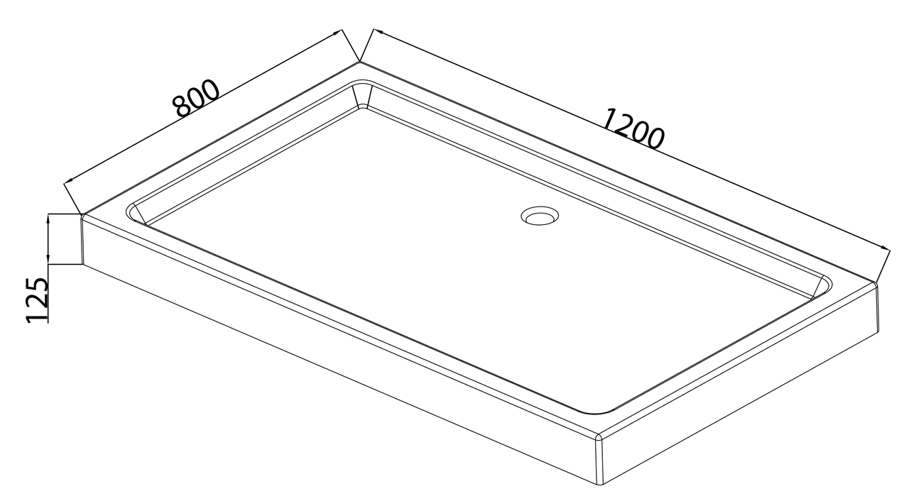 Душевой поддон с сифоном MIXXUS HARD ST01 слив 52 мм 120x80x13 см (MI6919) - фото 3 Душевой поддон с сифоном MIXXUS HARD ST01 слив 52 мм 120x80x13 см (MI6919) - фото 3