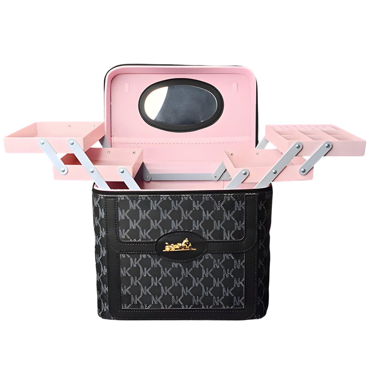 Б'юті-кейс для косметики Чорний (MRA-25-25) Б'юті-кейс для косметики Чорний (MRA-25-25)