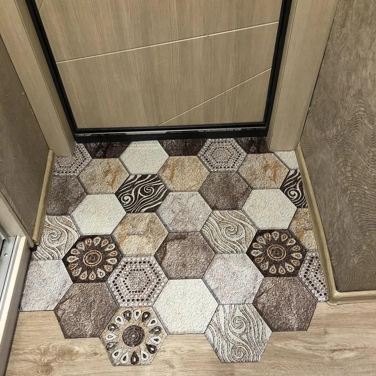 Килимок у передпокій Соти d15 120х120 см (19594366)