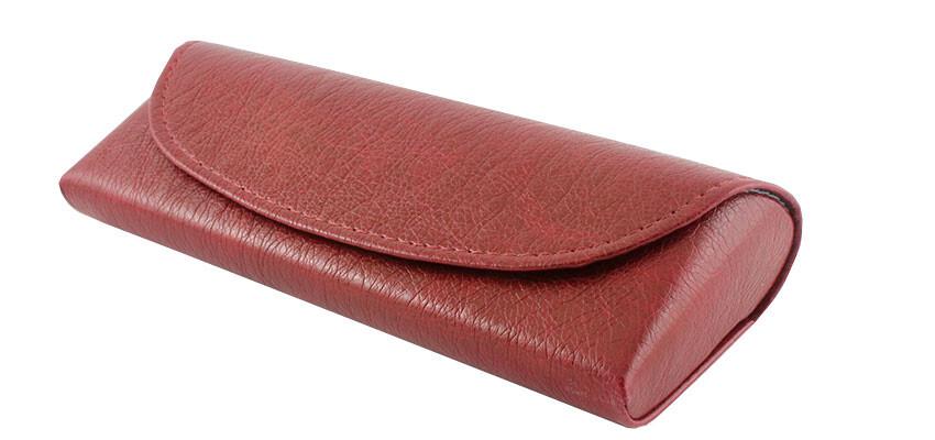 Футляр для очков R-H8078-03 из искусственной кожи на магните (04804)