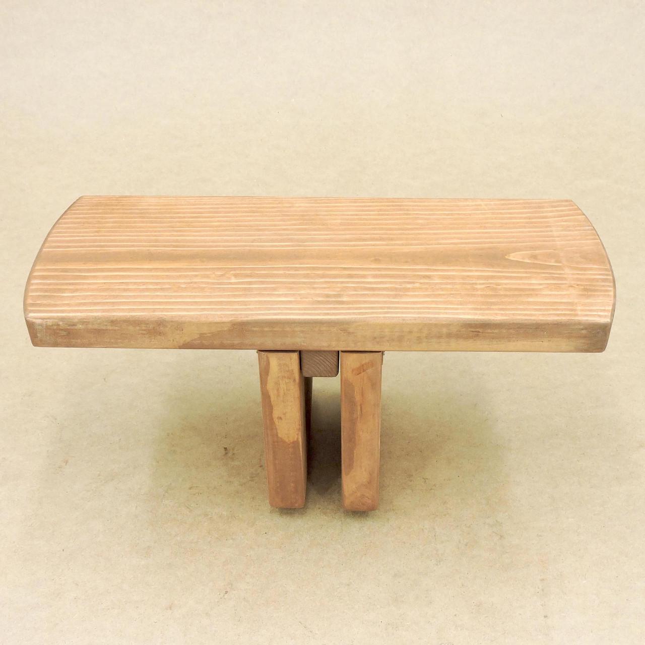 Скамейка для медитации из дерева Чеопари Сиена (СМЕ-000205) - фото 2 Скамейка для медитации из дерева Чеопари Сиена (СМЕ-000205) - фото 2