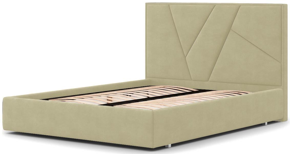 Кровать Allure Капри с подъемным механизмом 160х200 см Ecru - фото 1 Кровать Allure Капри с подъемным механизмом 160х200 см Ecru - фото 1