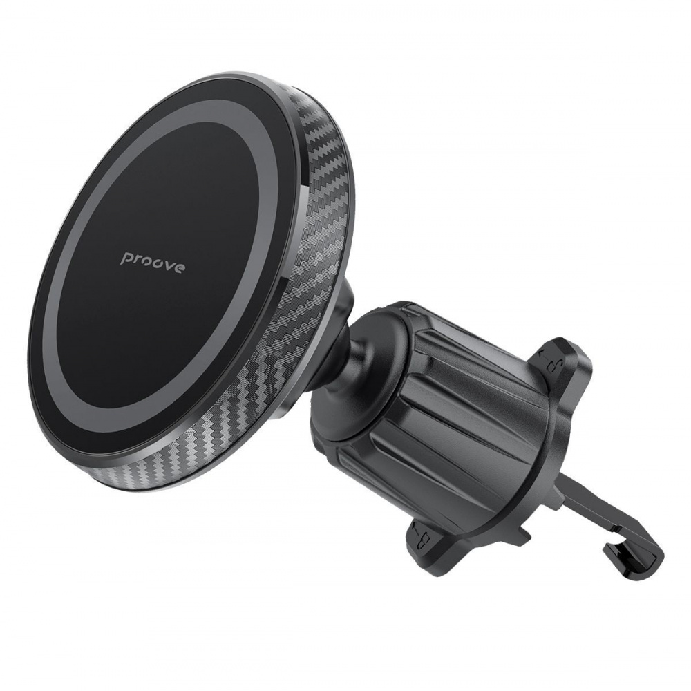 Автодержатель Proove Carbon Magnetic Air Outlet Car Mount Black