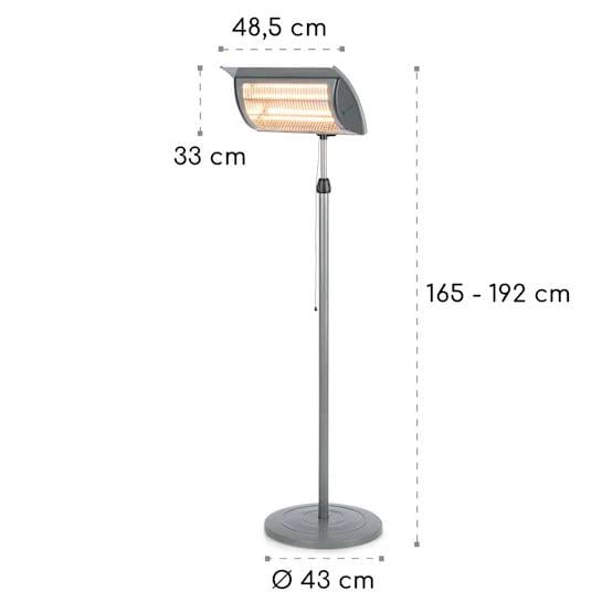 Инфракрасный обогреватель Blumfeldt Heat Guard Focus 2000 Вт (10032518) - фото 8 Инфракрасный обогреватель Blumfeldt Heat Guard Focus 2000 Вт (10032518) - фото 8