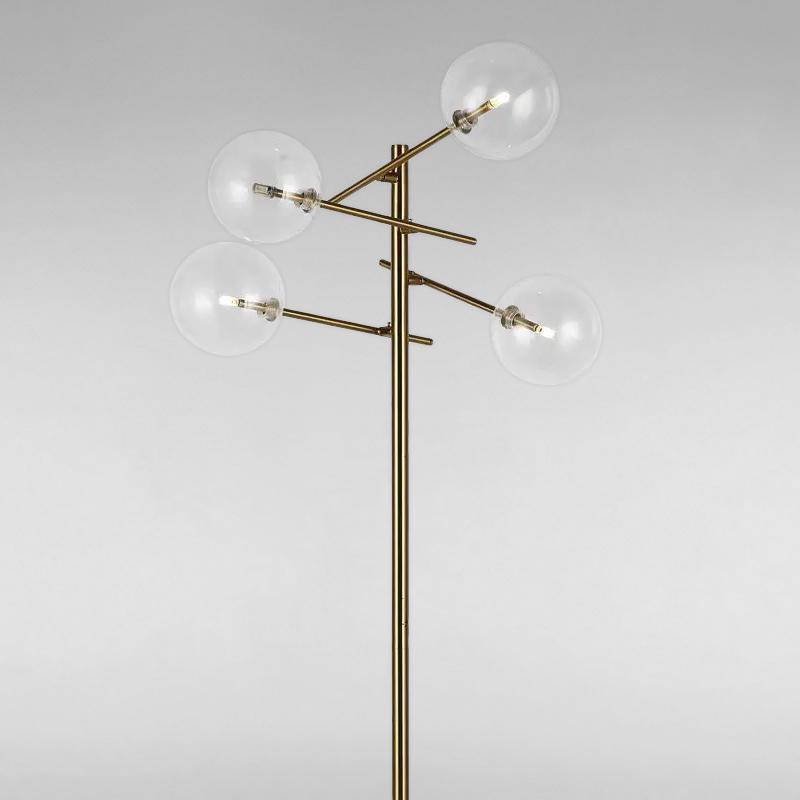 Напольный светильник Торшер LS-18128-4 Бронзовый/Прозрачный - фото 2 Напольный светильник Торшер LS-18128-4 Бронзовый/Прозрачный - фото 2