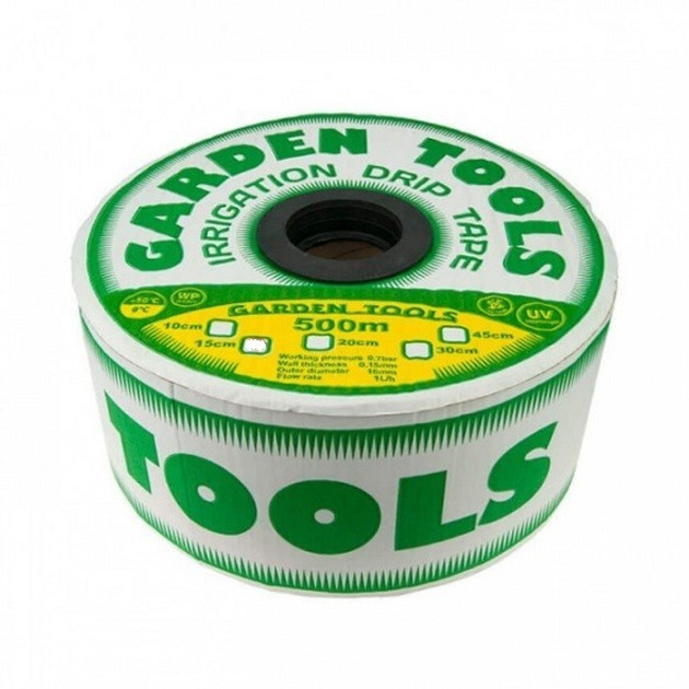 Капельная лента Garden Tools 6 mil 1 л/ч 500 м