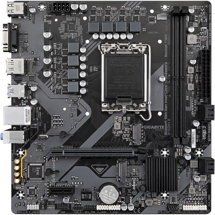 Материнська плата Gigabyte B760M E Black (31022045)