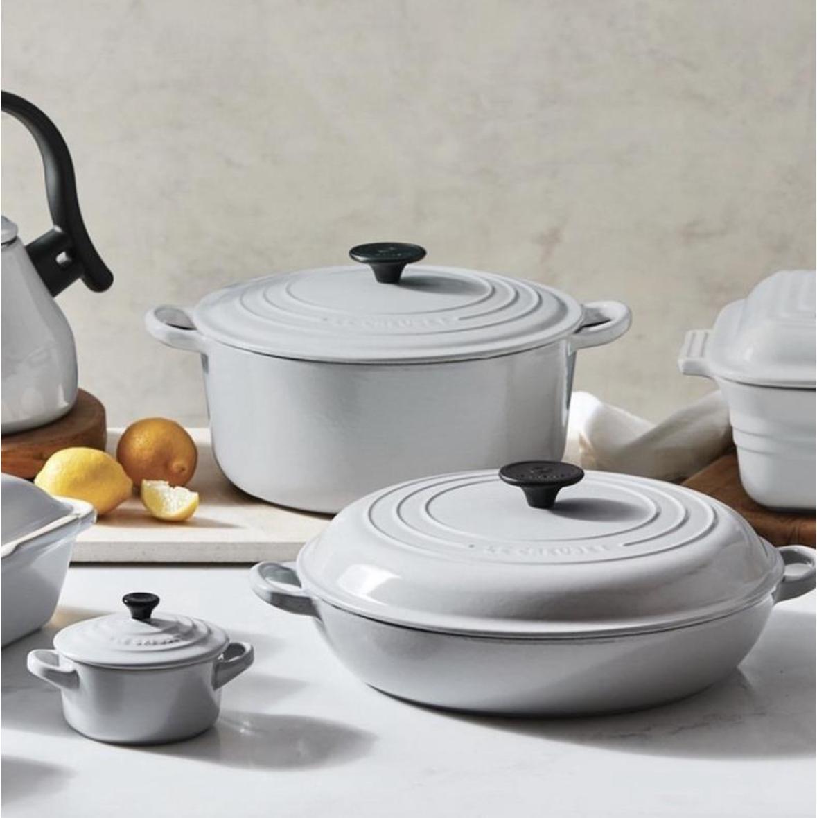 Каструля Le Creuset Evolution 5,3 л з кришкою Світло-сірий (21693033) - фото 4