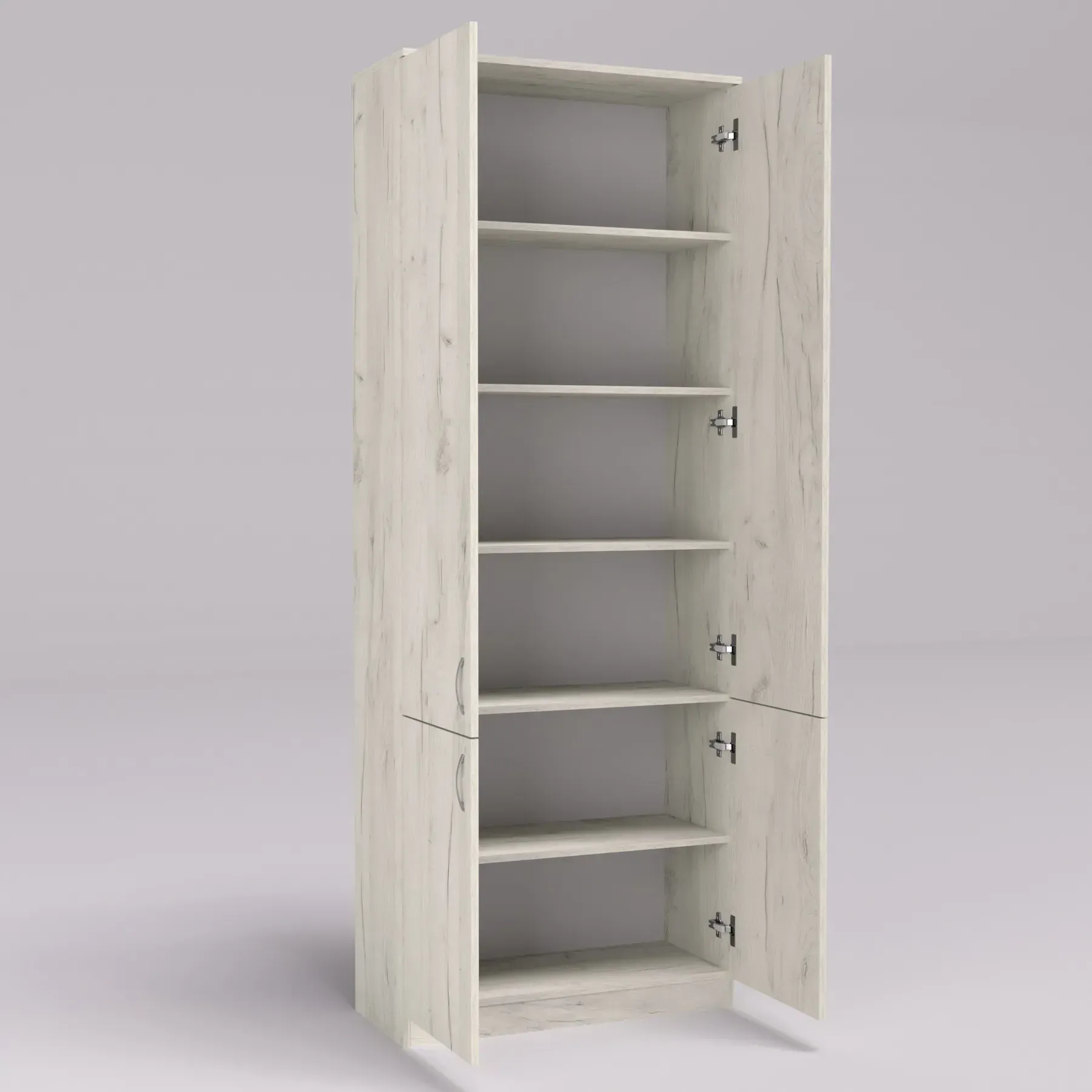 Шкаф Kontinent ОШК-1 80х53х210 см Дуб Крафт Белый (53005864) - фото 1 Шкаф Kontinent ОШК-1 80х53х210 см Дуб Крафт Белый (53005864) - фото 1