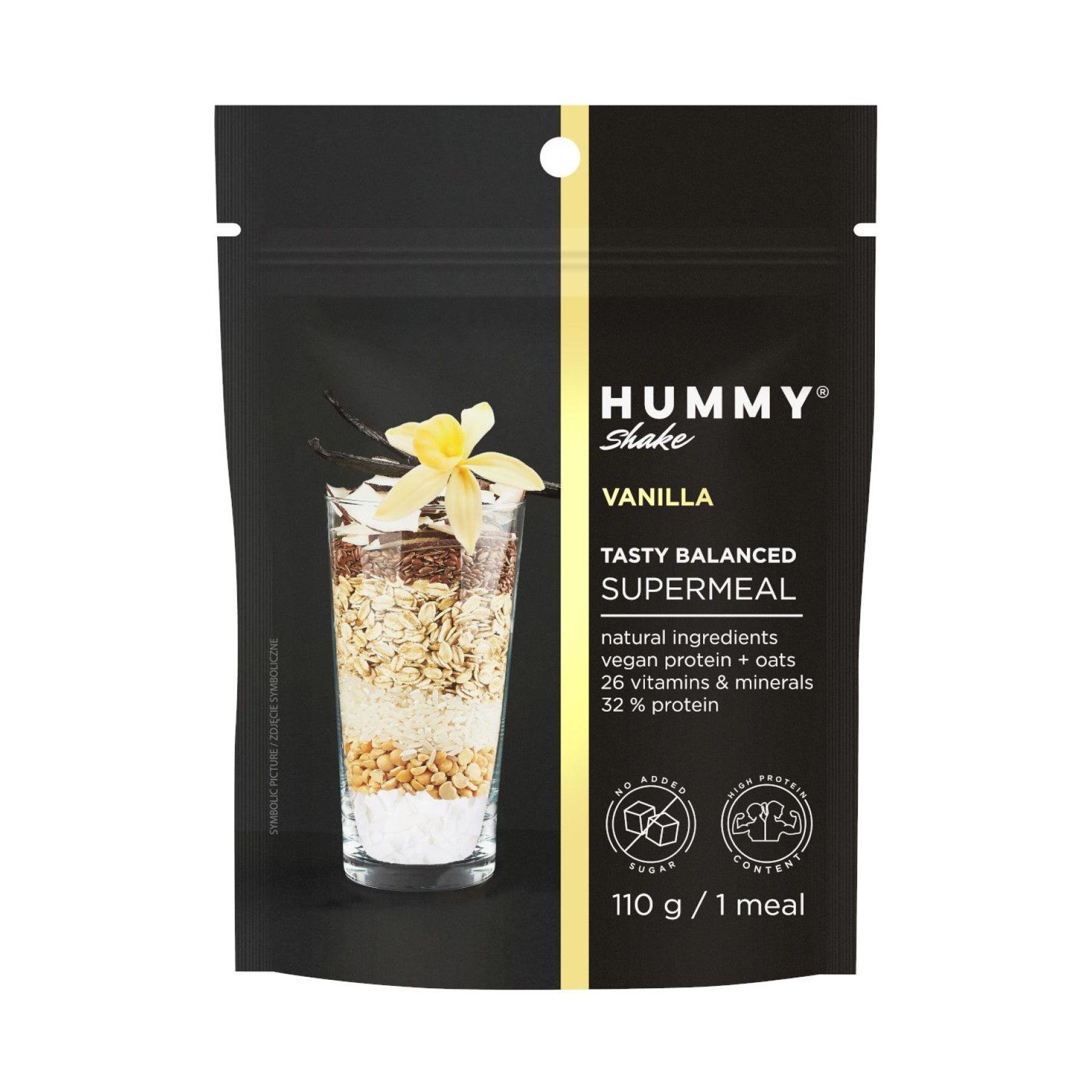 Протеин Hummy Shake Tasty Balanced Supermeal 110 г Vanilla (2023-10-3291)