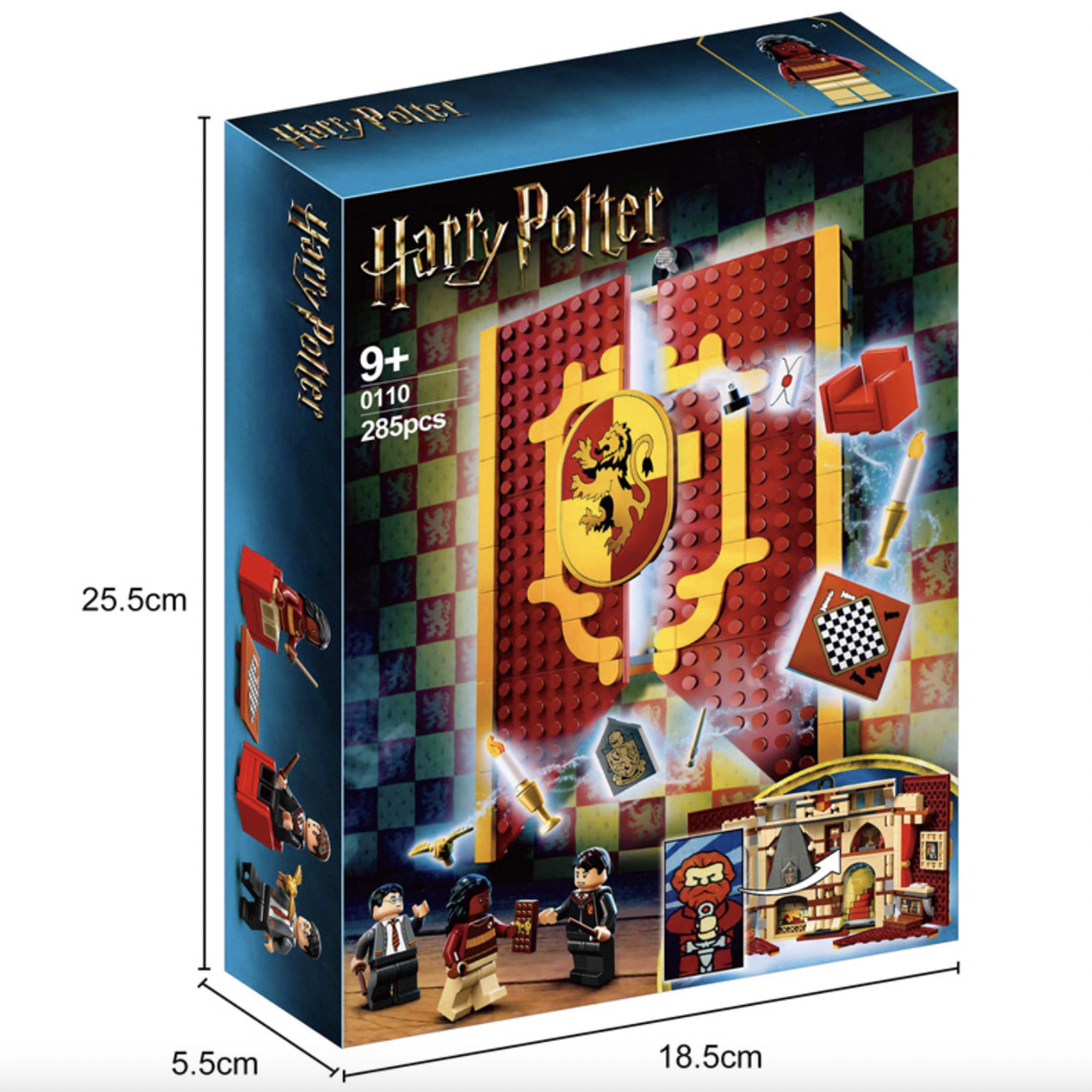 Конструктор Harry Potter Спокій Гріфіндора 285 деталей - фото 5 Конструктор Harry Potter Спокій Гріфіндора 285 деталей - фото 5
