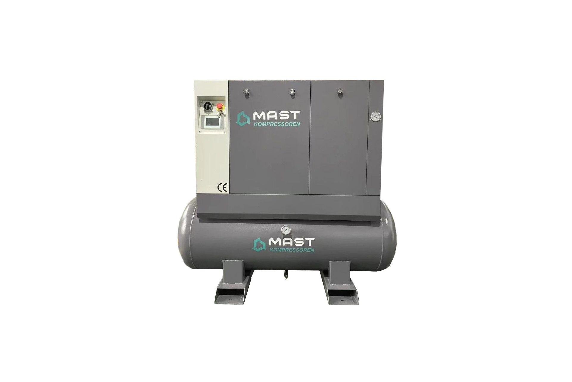 Компрессор винтовой Mast LZN-10 Combo inverter осушитель и ресивер 500 л/7,5 кВт 960 л/мин (14189694) Компрессор винтовой Mast LZN-10 Combo inverter осушитель и ресивер 500 л/7,5 кВт 960 л/мин (14189694)