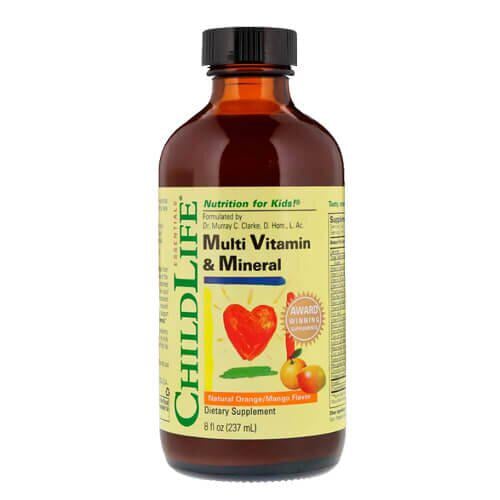 Мультивитамины для детей ChildLife Essentials Multi Vitamin&Mineral 237 мл (CDL-10300)