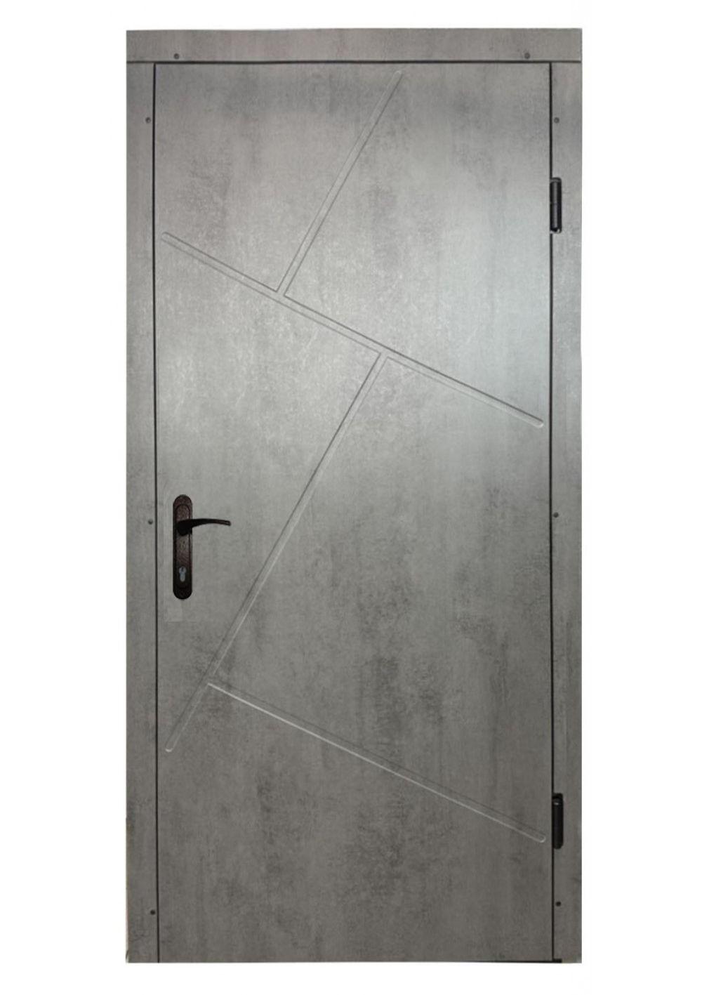 Двері вхідні праві MSM Вулкан МДФ/МДФ 2050х960 мм Бетон темний - фото 1 Двері вхідні праві MSM Вулкан МДФ/МДФ 2050х960 мм Бетон темний - фото 1