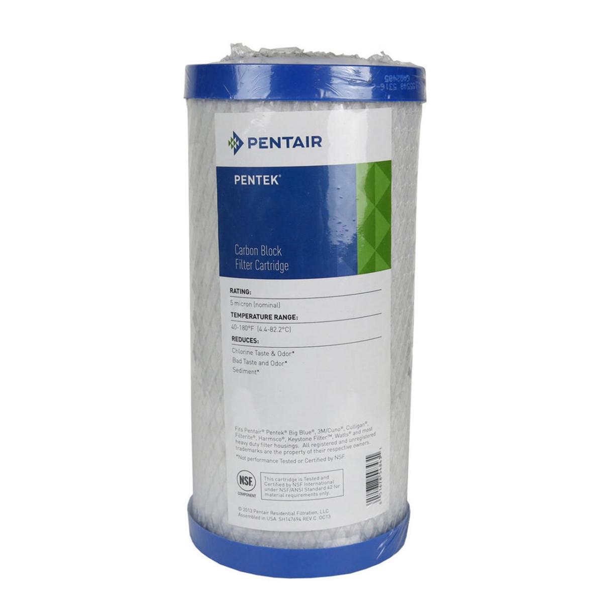 Картридж для очистки воды Pentair Pentek EPM 10 BB из брикетированного угля (4276)