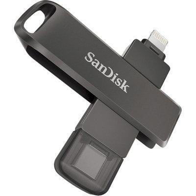 Флешка для ноутбука SanDisk iXpand Luxe 64GB Type-C/Lightning - фото 2