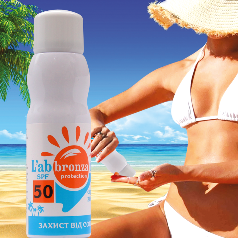 Эмульсия L’abbronzato защита от солнца SPF-50 спрей 200 мл (11866) - фото 2