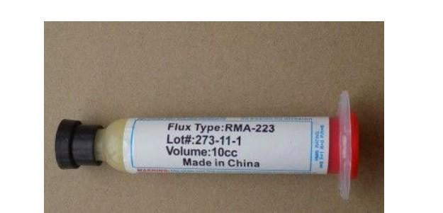 Флюс гель AMTECH RMA-223 у шприці 10 см3 10мл для встановлення SMD компонентів (48300)