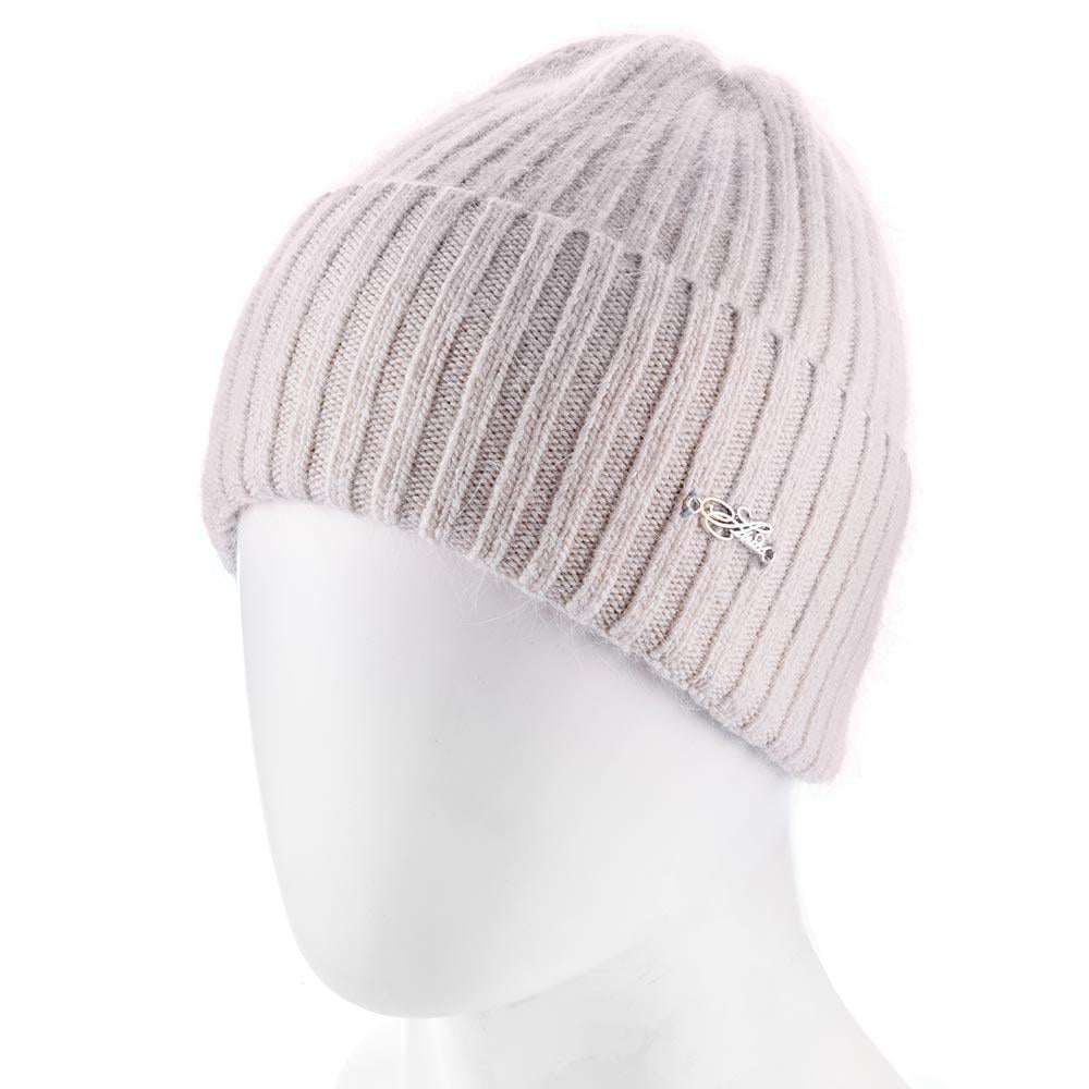 Шапка женская луковычка из ангоры ATRICS WH868 one size Светло-серый