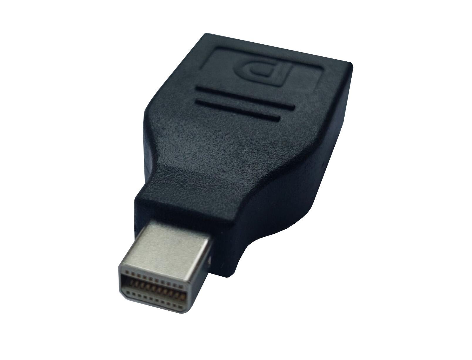 Перехідник Ewell Mini DisplayPort DisplayPort M/F 4K (EW654)