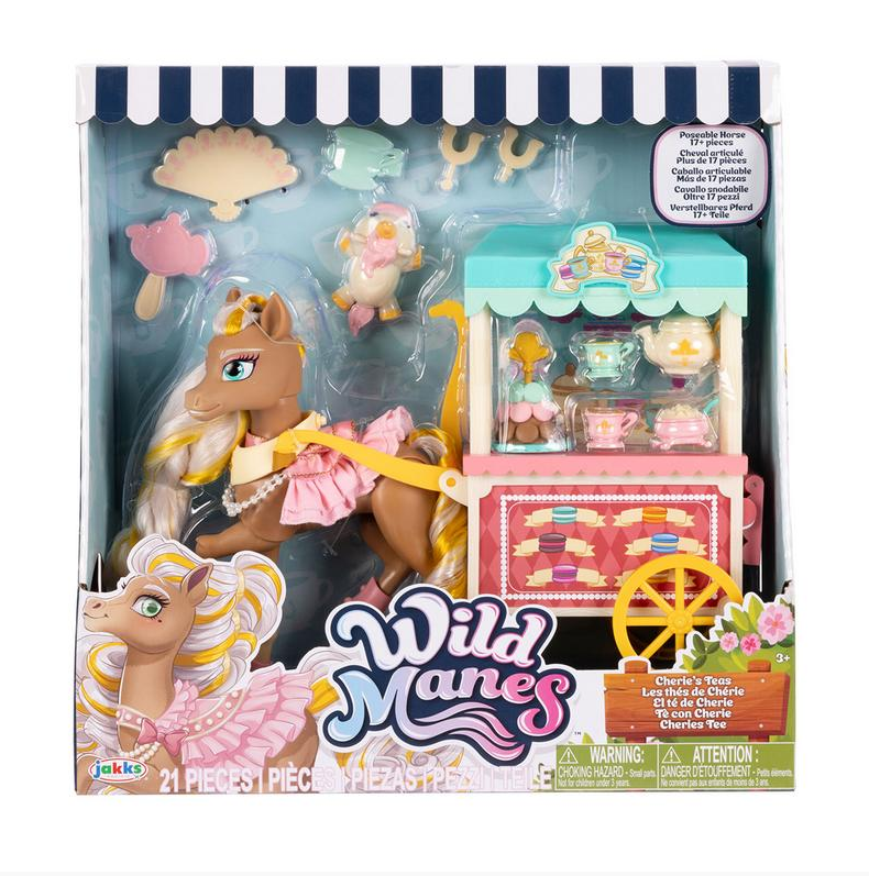 Ігровий набір Wild Manes Чайні посиденьки з конем Чері