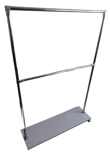 Стійка одинарна для одягу СД4 із взуттєвою полицею 160х100х30 см - фото 7