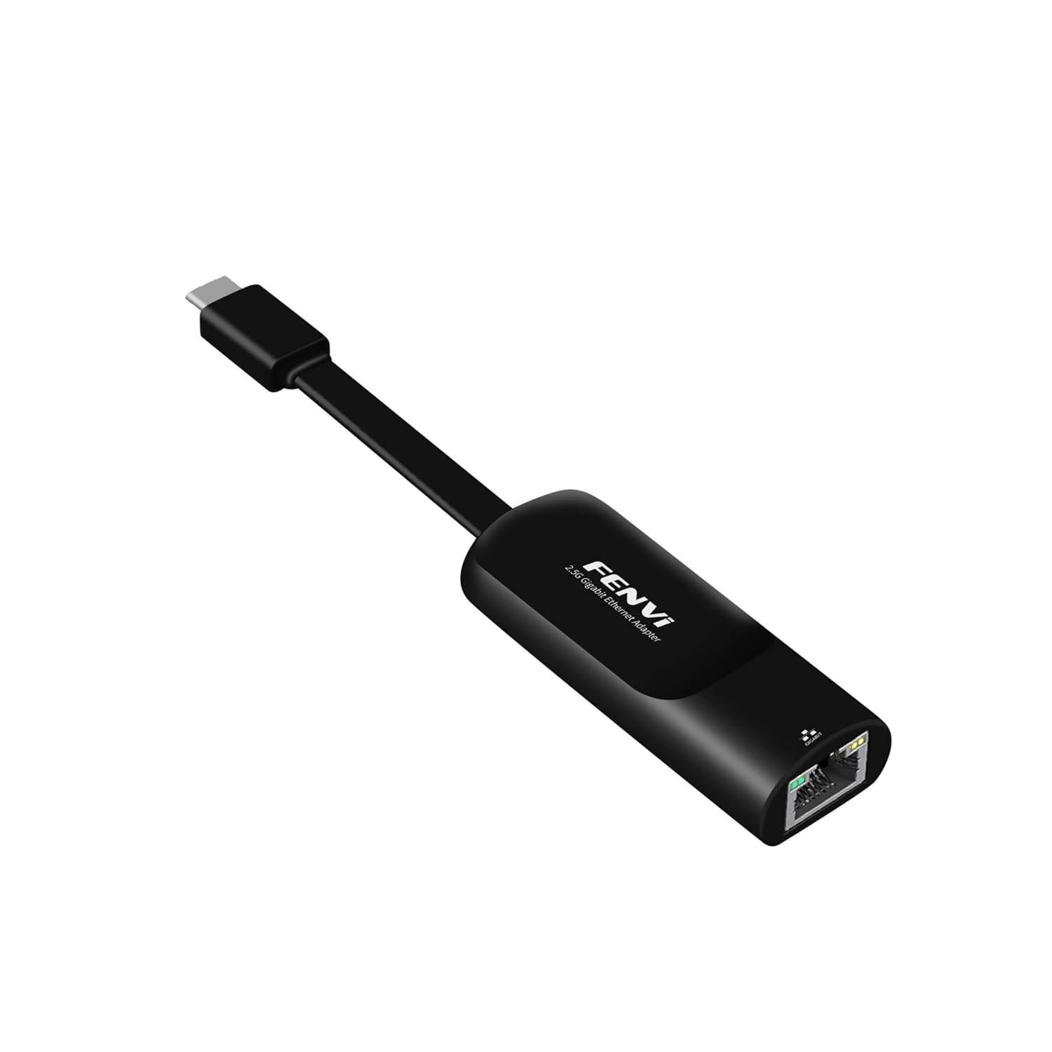 Сетевой адаптер Type-C на RJ45 Fenvi FR-G2500C 2500mbps 2.5 g Ethernet Black (19129)