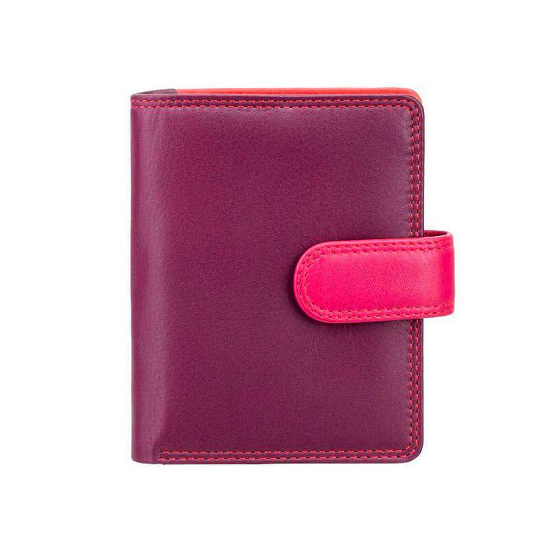 Кошелек женский кожаный Visconti Bali Plum Mult (RB40 PLUM MULTI)