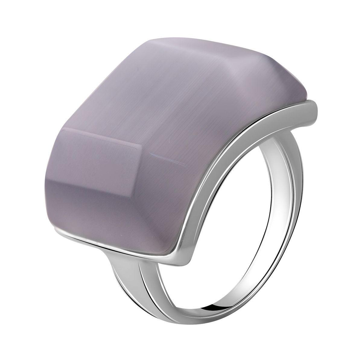 Кольцо серебряное с очками кота 9,51 г р. 17 (2053927)