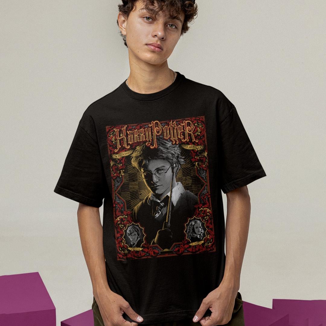 Футболка унісекс Harry Potter And The Prisoner Of Azkaban Portrait L Чорний (0000009923)