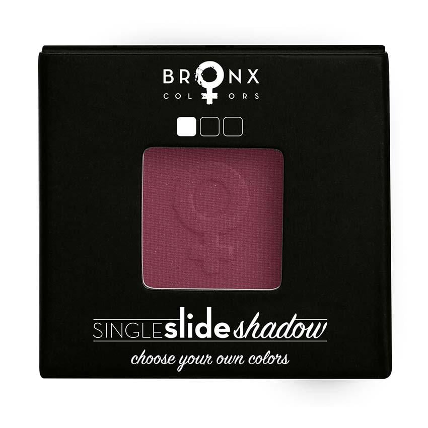 Тіні Bronx Colors Single Slide 2 г Бургунді (SCS01)